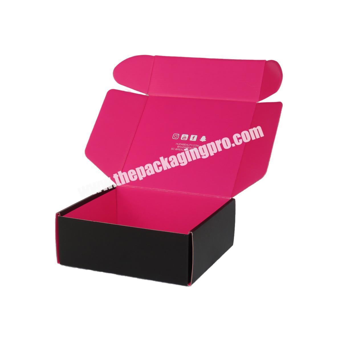 Wholesale Recycled Customized Tuck in Lid Printing Postal Shipping Box