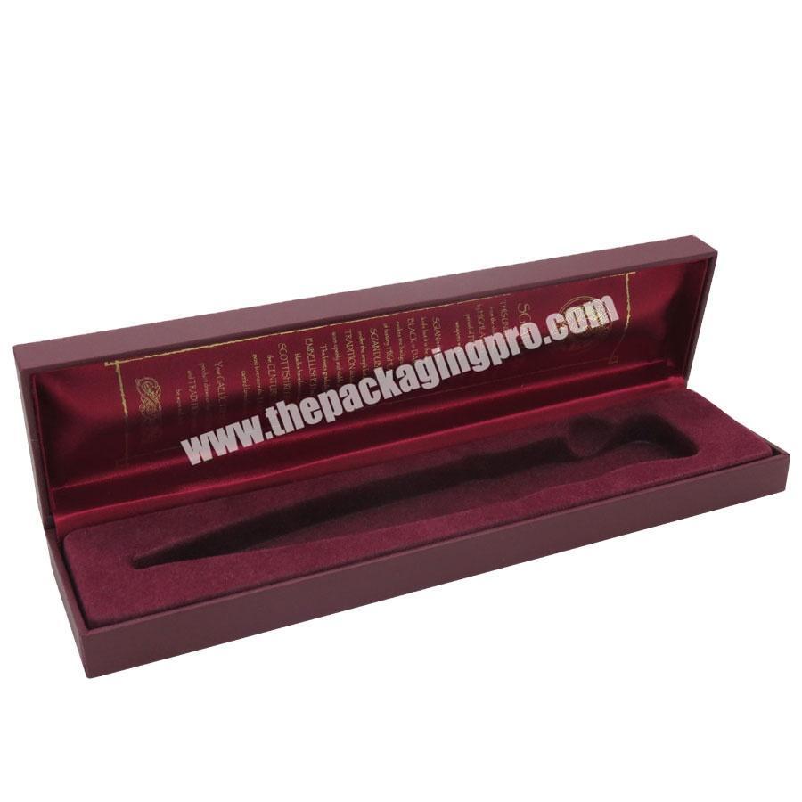 Special Chef Pocket Knife Packaging Gift Box With Flocking Blister Tray Velvet Lined Box