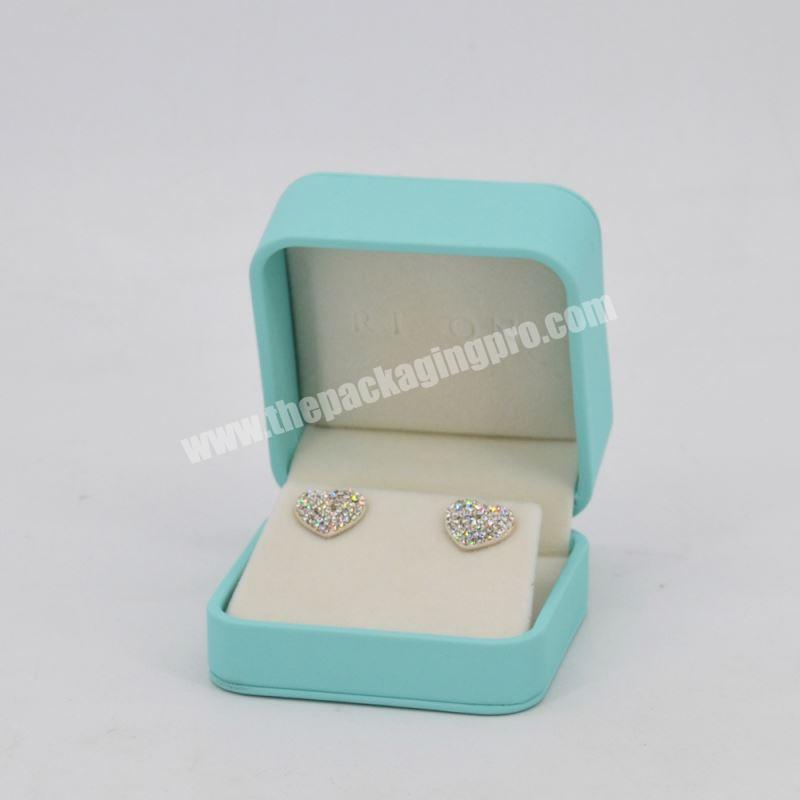 Split ring one box pink jewelry gift led wood engagment shape paper 18k with light ring box