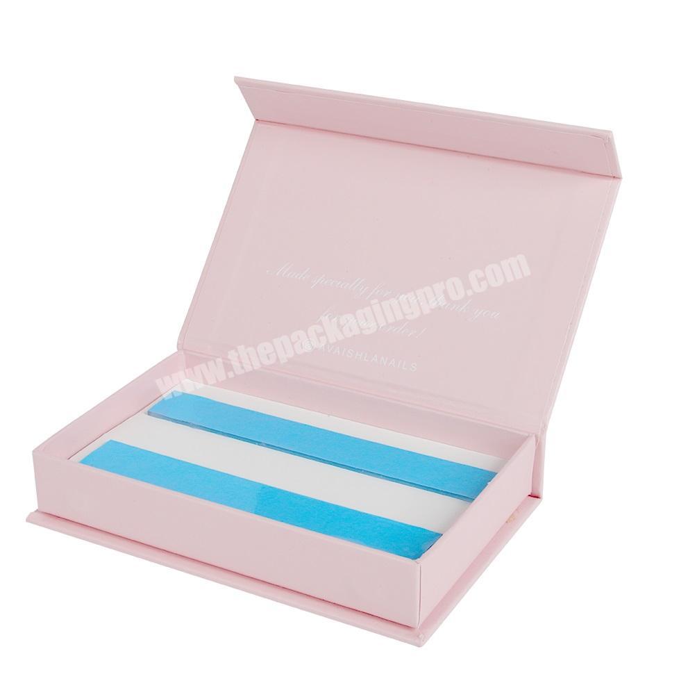 Unique Mini Skincare Jewelry Eyelash Kraft Paper Book Gift Box Packaging