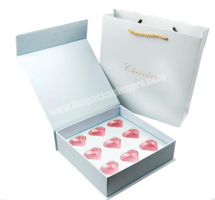 Valentine's day 9-piece heart-shaped chocolate box gift box star chocolate box