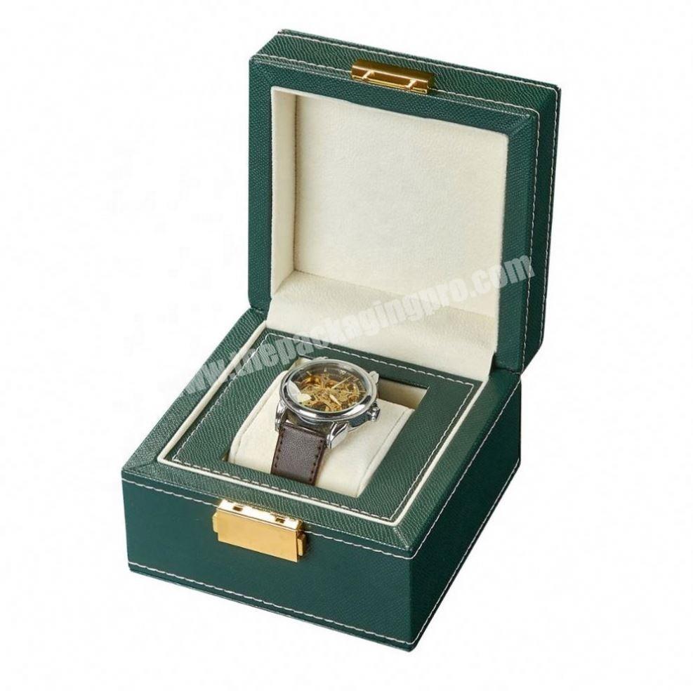 Watch gift box Wholesale luxury leather single watch packaging gift box