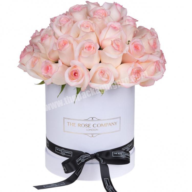White Luxurious Bloom Box For Fresh Flowers