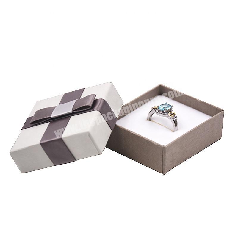 Wholesale Cheap Paper Boxes Ring Custom Jewelry Box