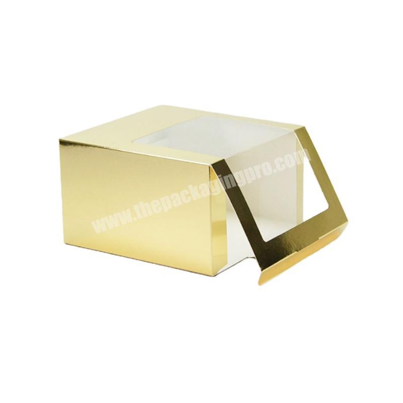 Wholesale Custom Logo Baseball Cap Hat Snapcap Paper Box Paper Packaging Foldable Gift Box with Clear Plastic Window