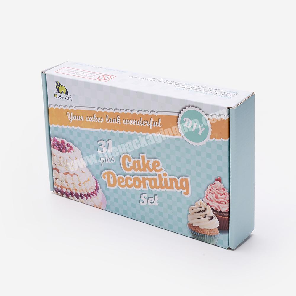 Wholesale Custom Logo Candy Cookies Macaron Coffee Tea Cake Packaging Chocolate Cardboard Box