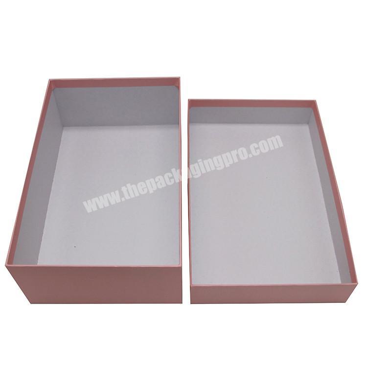 Factory Wholesale Custom  Luxury Paper Packaging Shoes Box