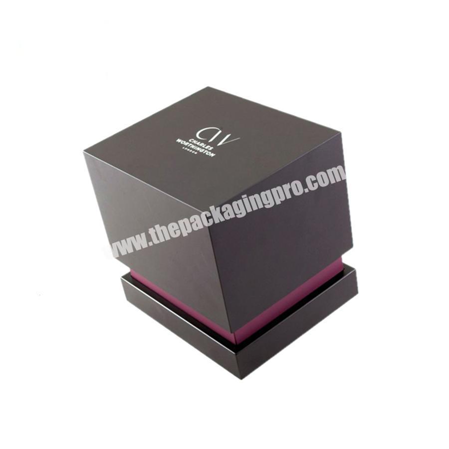 Wholesale Luxury Custom Cardboard Paper Candle Boxes in Dongguan