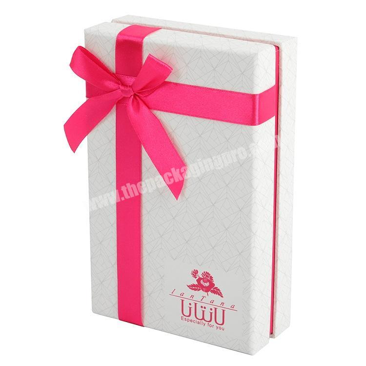 Wholesale Printable Valentine Christmas Chocolates Big Gift Box With Red Ribbon