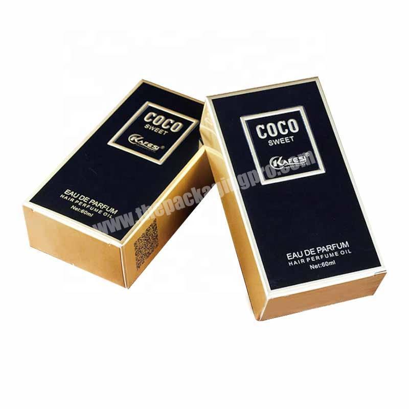 Wholesale Rigid Luxury exquisite Cosmetic box Factory custom perfume bottle paper gift packaging box