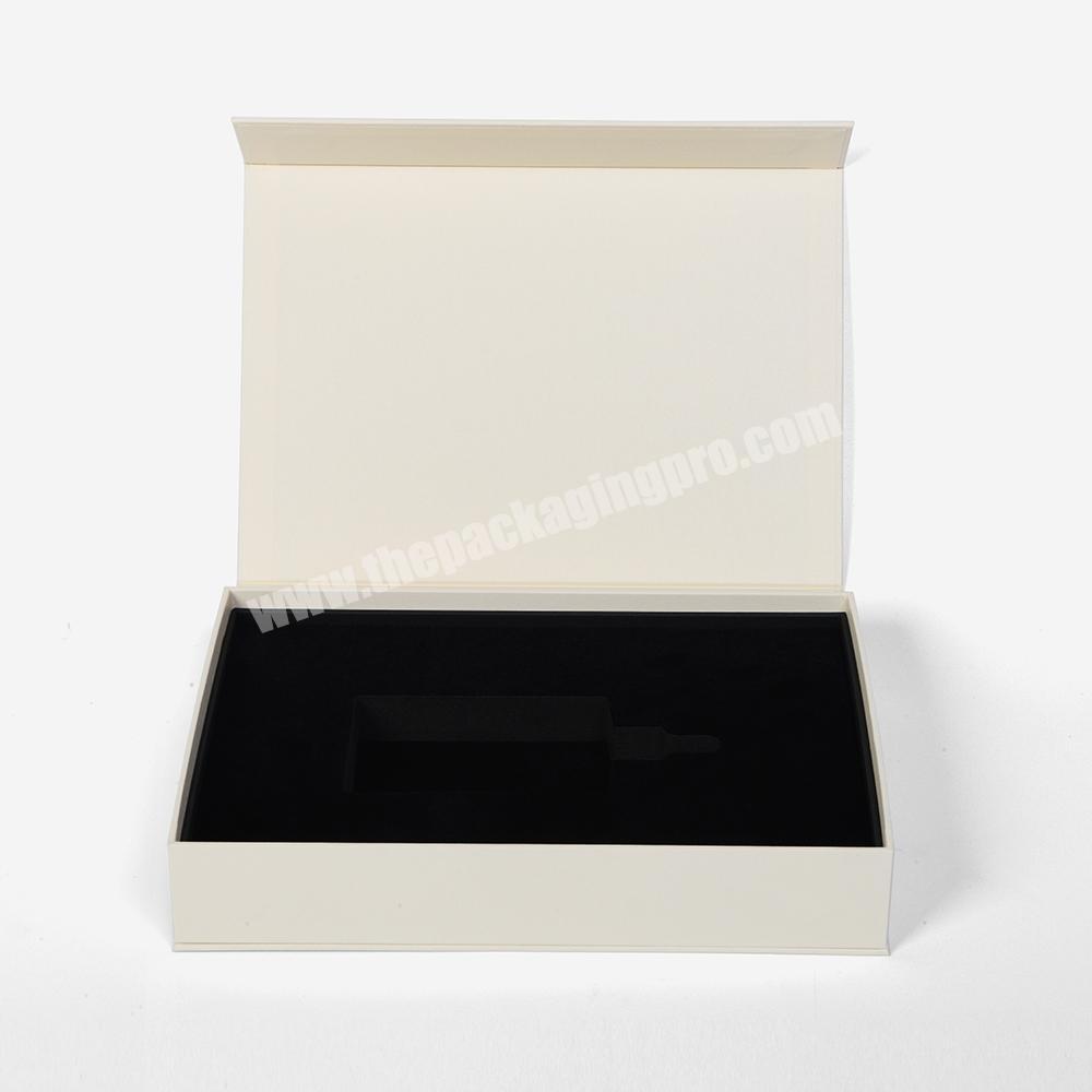 Wholesale Yellowish Printing Rigid Cardboard Design Logo Custom Flip Top Luxury Cosmetic Packaging Paper Gift Perfume Box