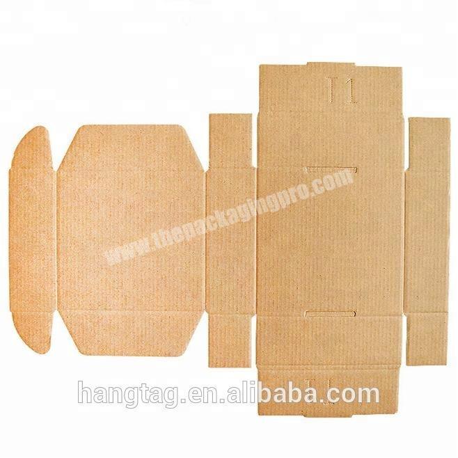 Manufacturer Wholesale inner clothing packaging brown logo print shipping carton boxes corrugated board box paper custom mailer shipping box