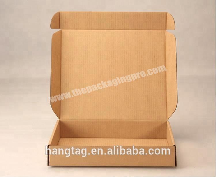 Shop Wholesale inner clothing packaging brown logo print shipping carton boxes corrugated board box paper custom mailer shipping box