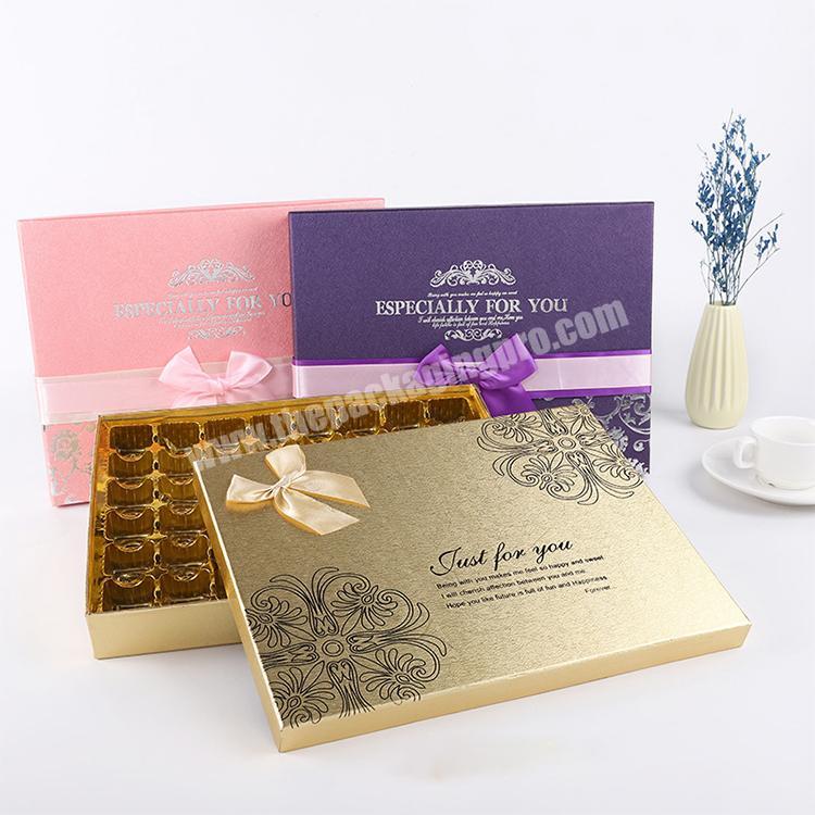 best selling products chocolate bar wrapper box  with dividers