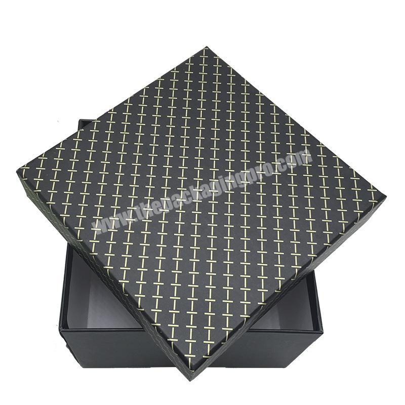 black cardboard brown drawer type paper jewelry astringent packing sliding box