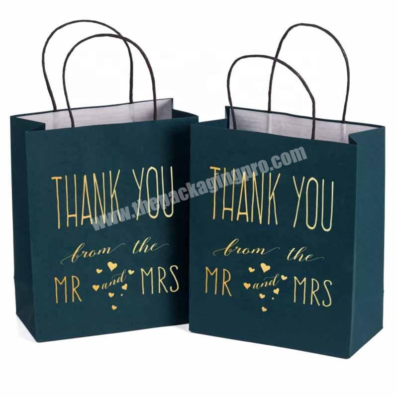 cardboard jewelry shopping bags clothing with logo printed custom gift thank you paper bag