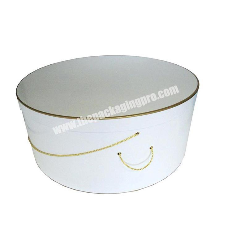 cardboard round packaging extra large hat boxes