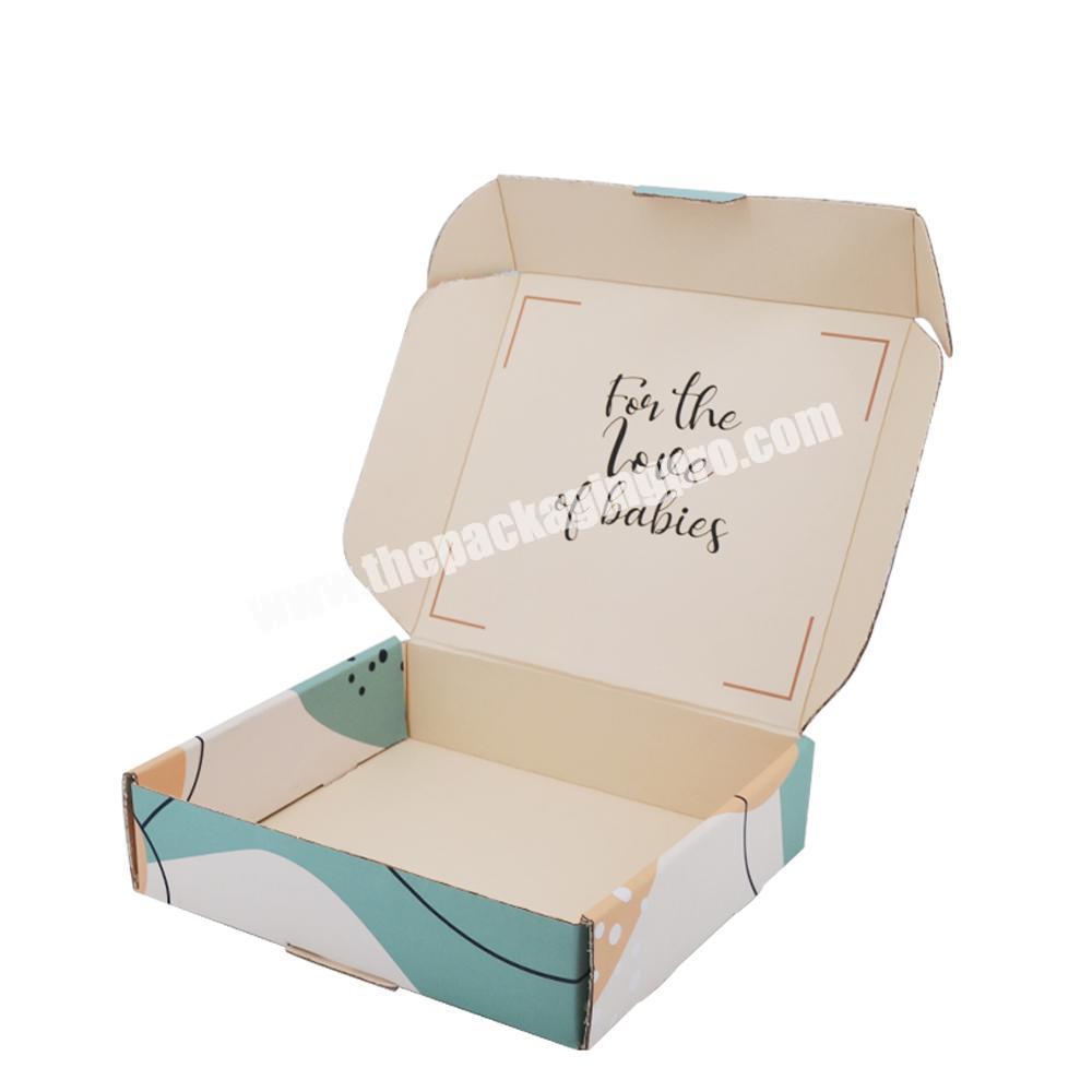 Custom shipping packaging gift box for cakes corrugated pr package with printing drawer box