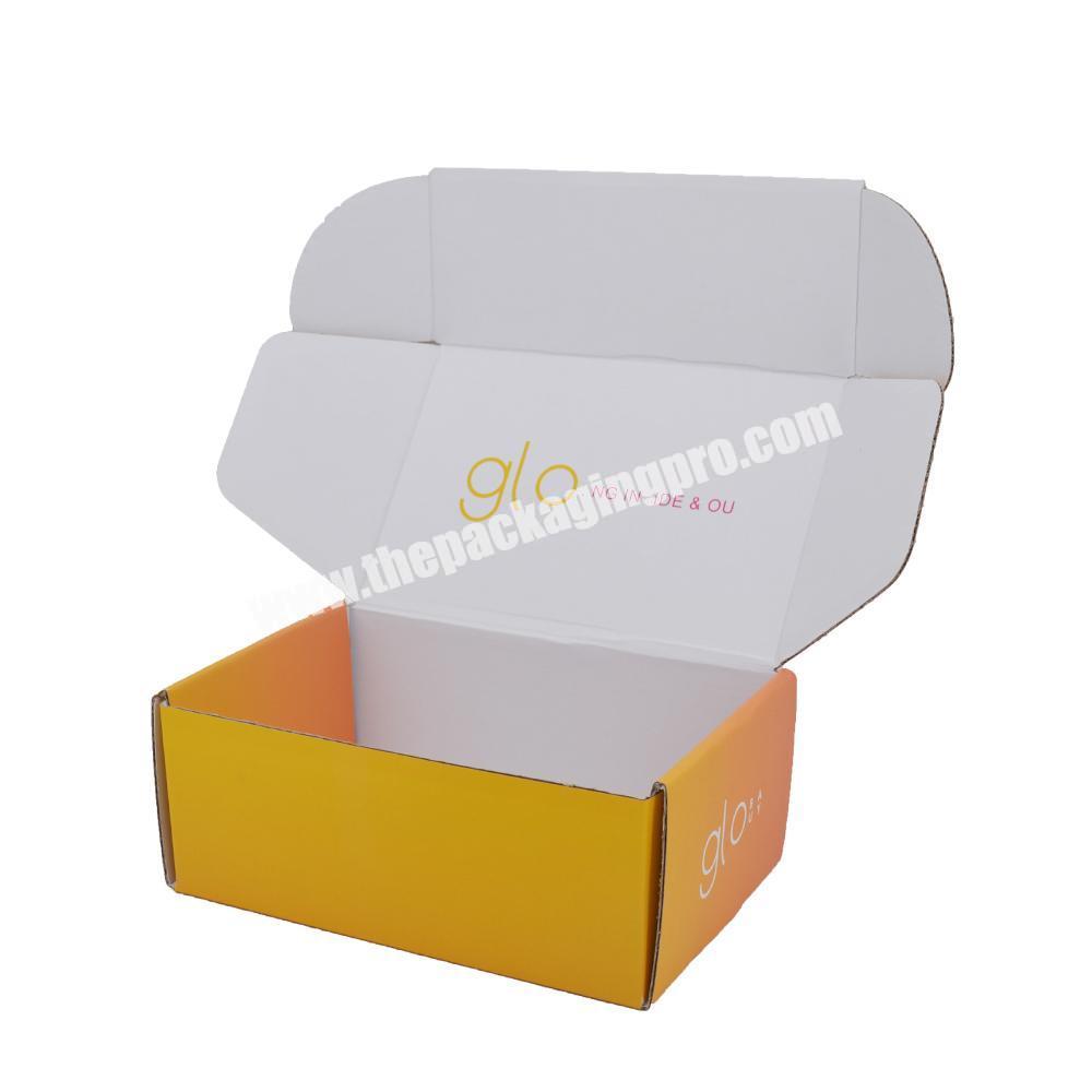 Custom Free shipping customized lip balm round boxes sample cosmetic corrugated mail box drawer box