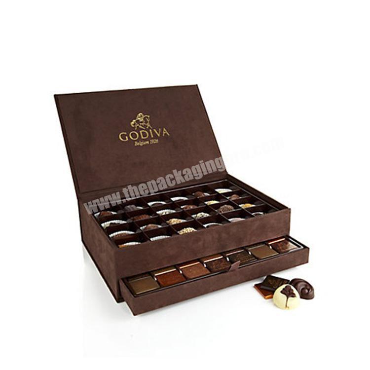 custom luxury high quality chocolate packaging box gift