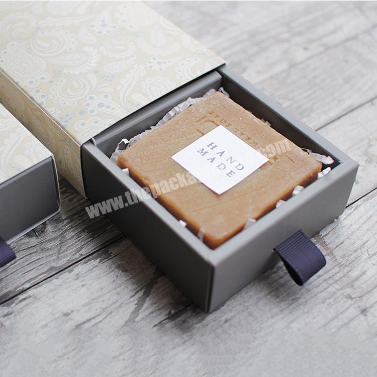 custom luxury soap matchbox style box