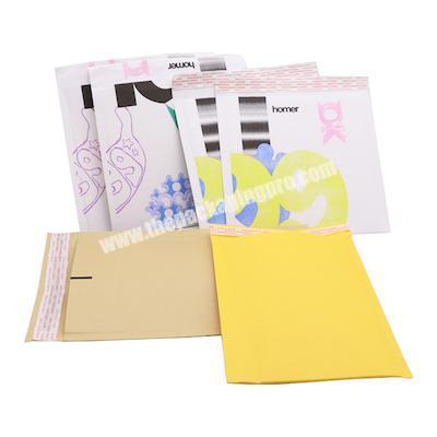 custom print kraft paper mailing bags with custom logo