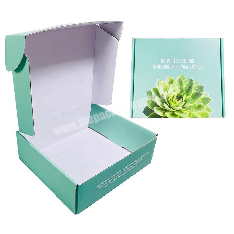 custom printing clothing cardboard mailing packing shipping boxes with logo cheap corrugated cartons cosmetic paper box