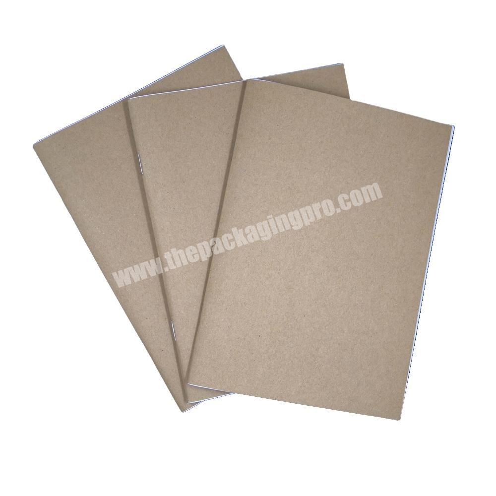 custom size silicone release paper reusable blank sticker book collecting albums with brown kraft covers sticker albums