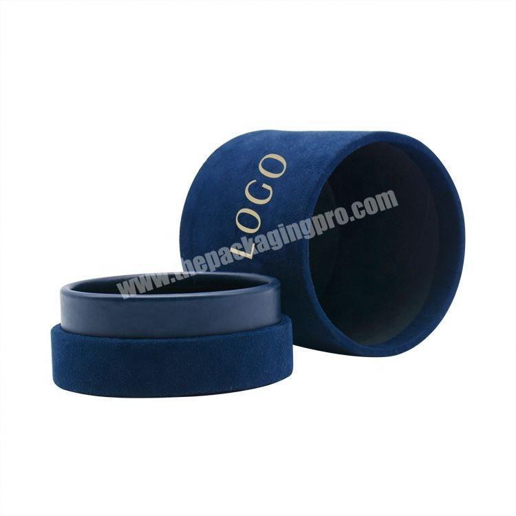 Supplier cylinder tube packaging custom printing cylinder rigid cardboard round tube box gift box