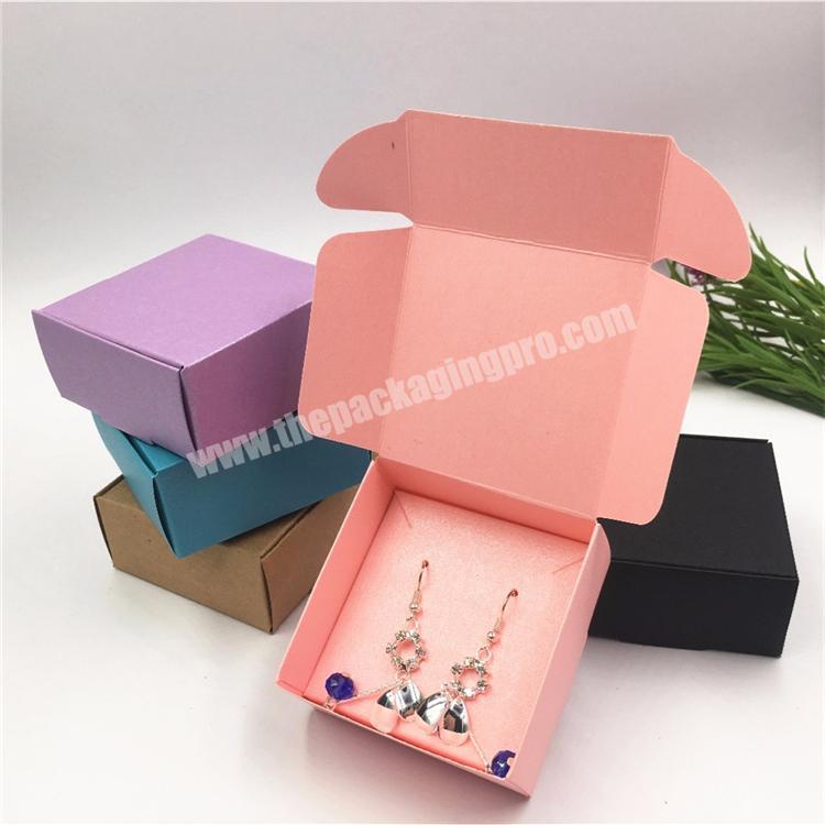 factory direct cheap empty corrugated mailer jewelry box