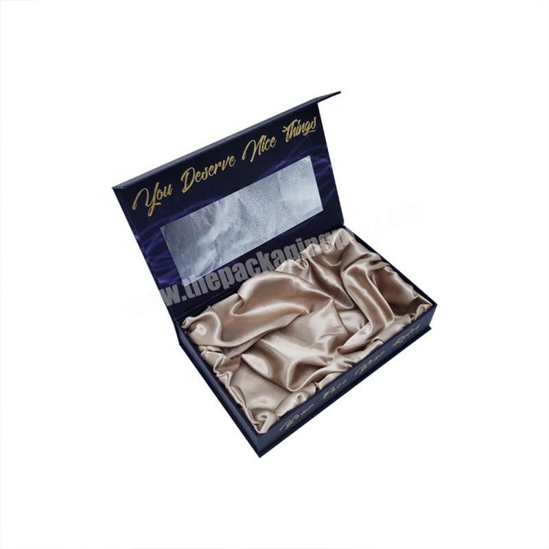 high quality luxury custom cosmetic gift box with Mirror
