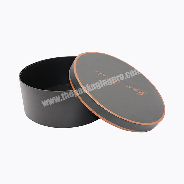 high quality wholesale custom printed round hat boxes