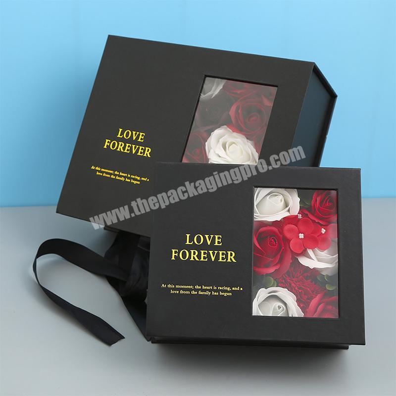 high quality wholesale empty soap flowers gift boxes
