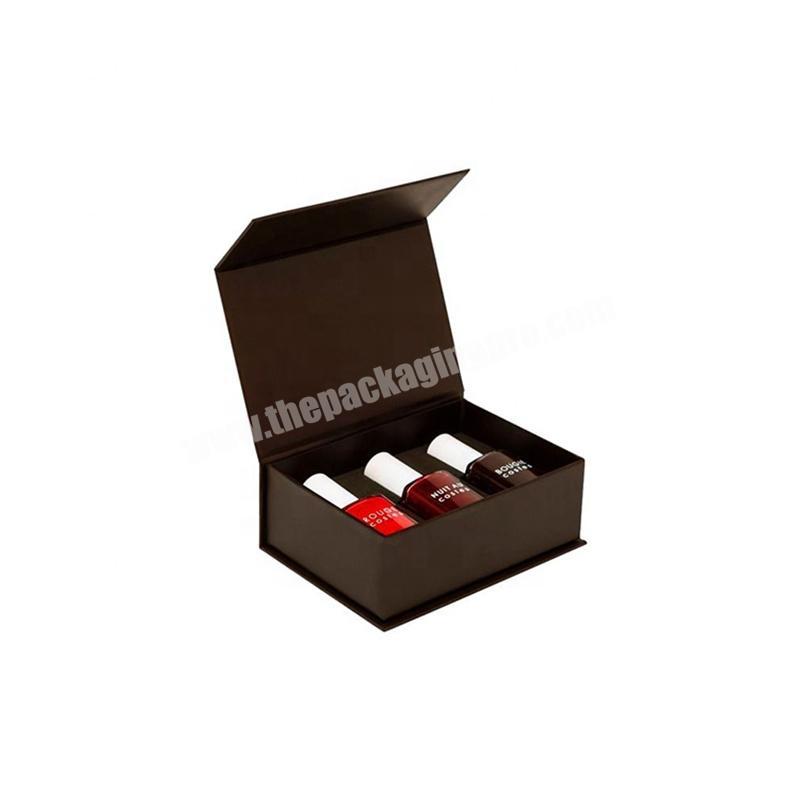 new arrival luxury gift custom nail packaging box
