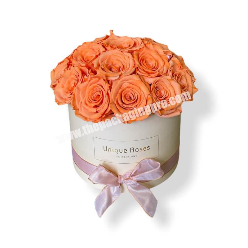 party floral vase roses arrangement holder flower packaging pot cardboard round container boxes
