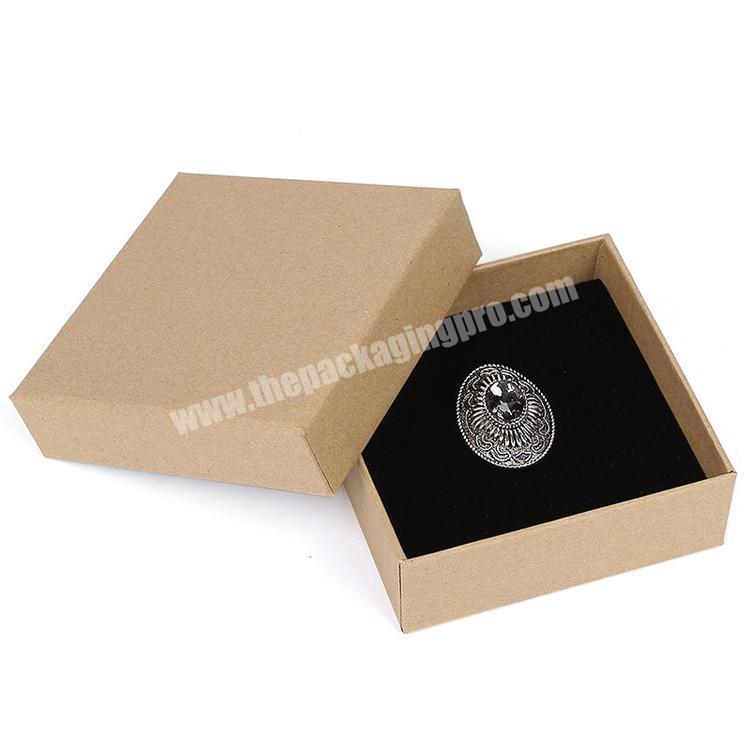wholesale packaging kraft paper jewelry box