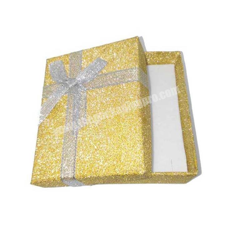 wholesale rigid glitter gift  packaging boxes