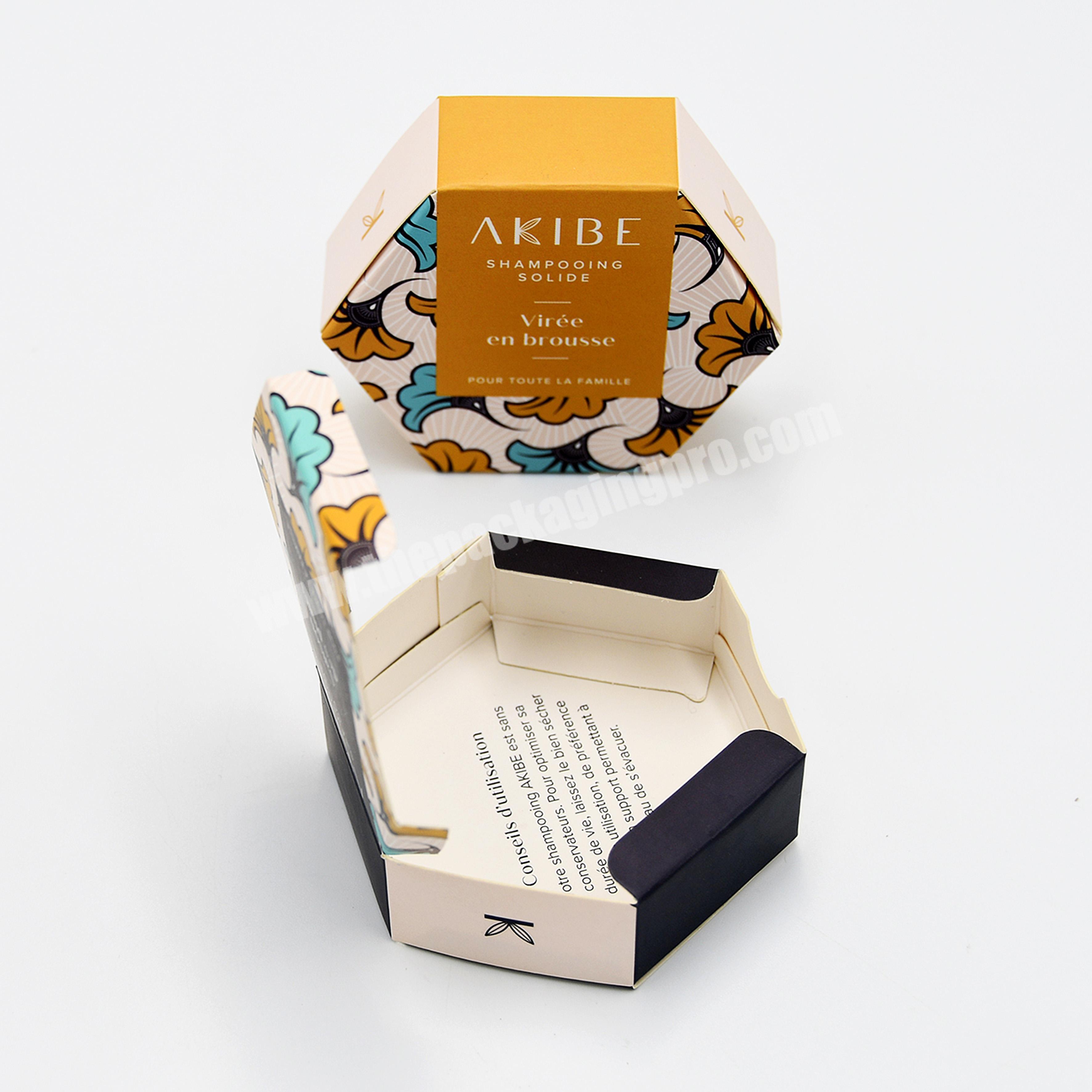 0.01 USD SAMPLE Custom Recycled Kraft Paper Handmade Soap Packaging Box With Logo Printed