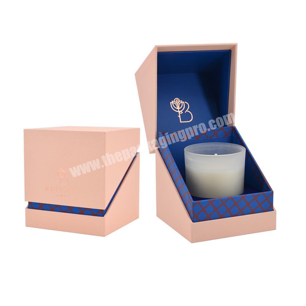 15 Years Factory Free Sample Luxury Custom Logo Round Paper Packaging Candle Box