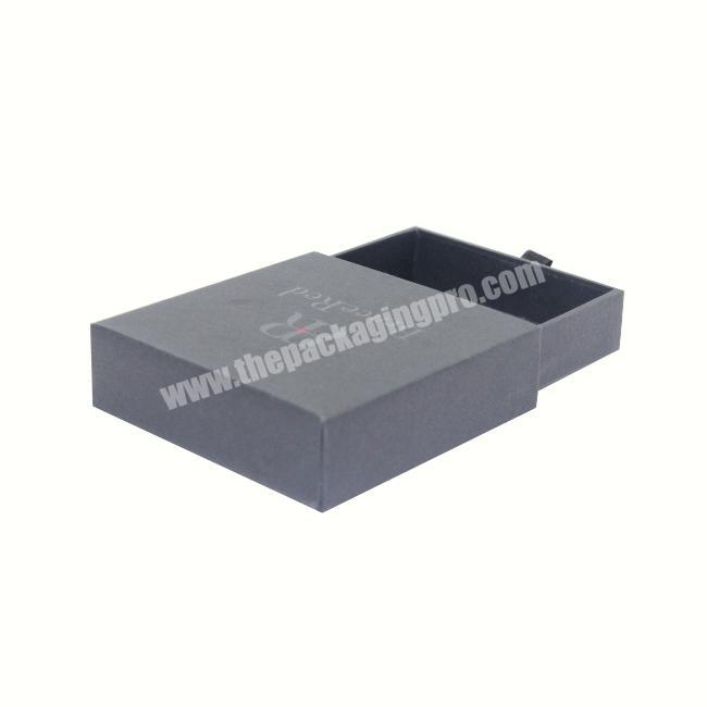 China Manufacturer Luxury Paper Black Cardboard Jewelry Boxes Custom Bracelet Gift Box Wholesale