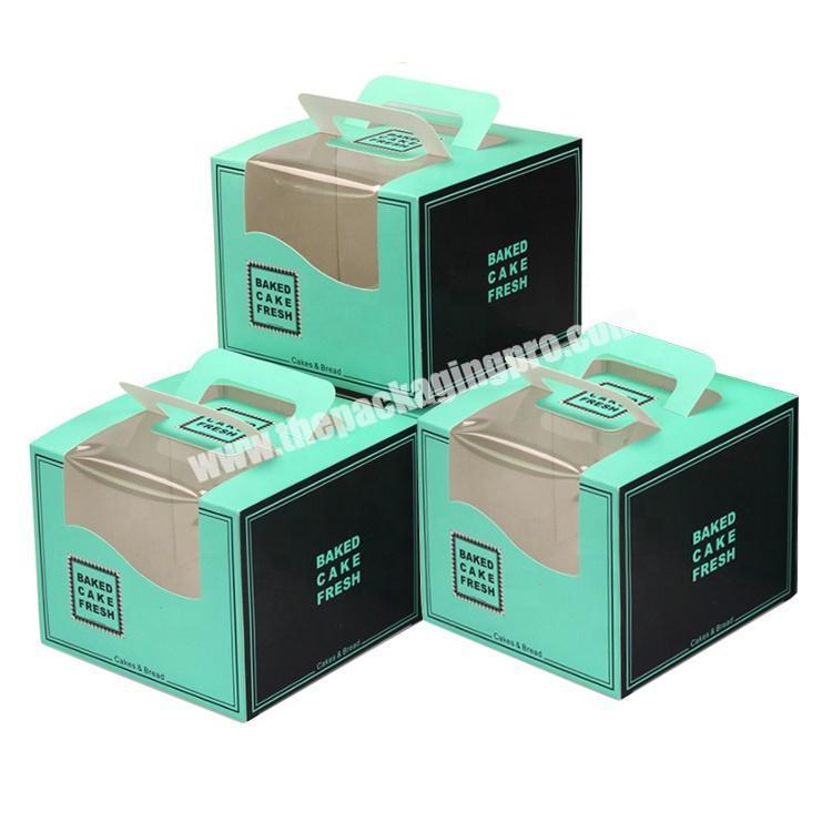 China supplier custom cheap luxury paper boxes for cake