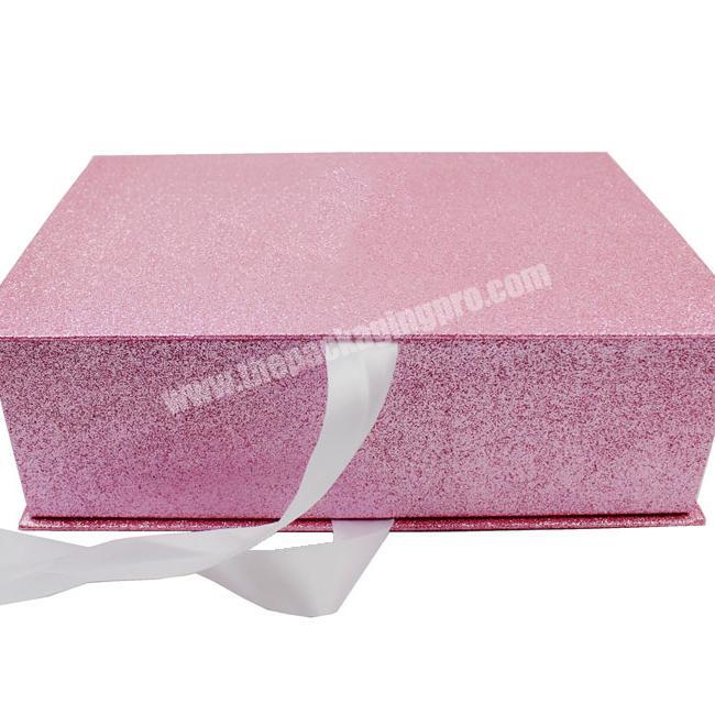 new design and hot sale box for hair extension gift cardboard book shaped box packaging custom printing logo
