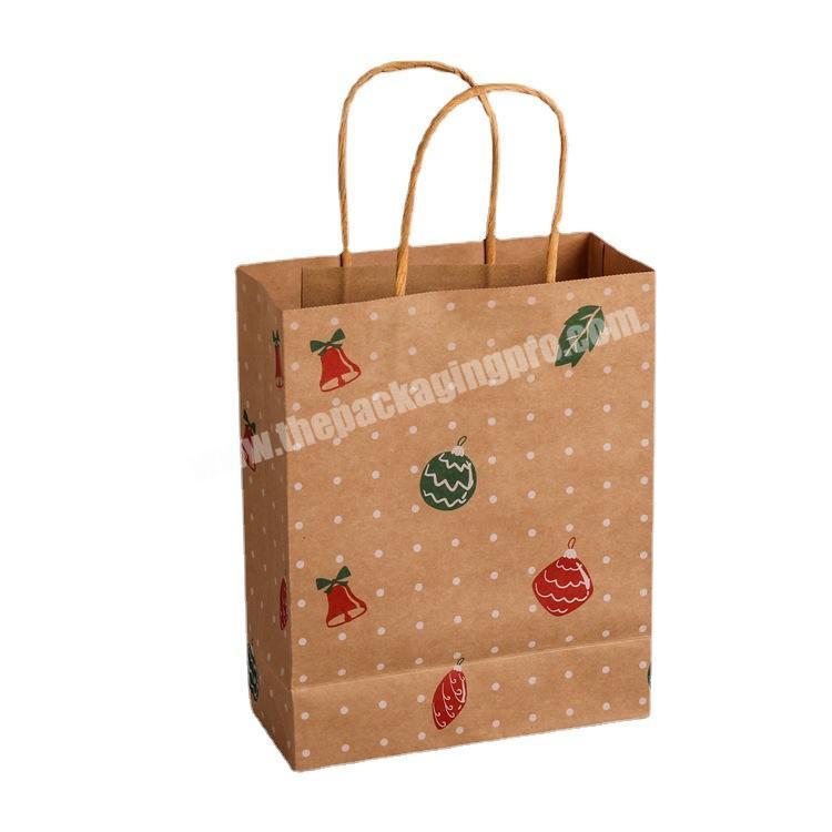 2022 Amazon Wholesale Luxury Free sample food packaging paper bags with your own logo kraft paper bag