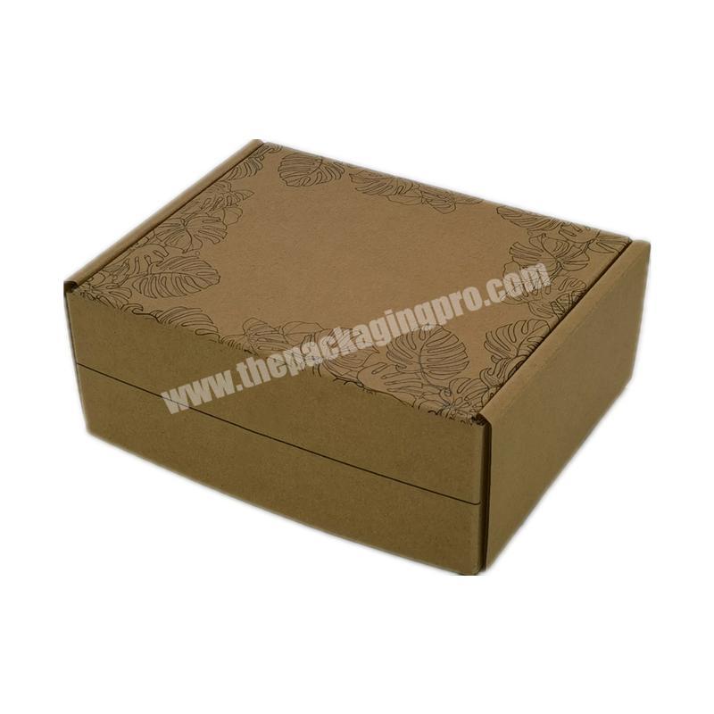 2022 Glossy Lamination Corrugated Set Packing Box Boxes Recycled Paper