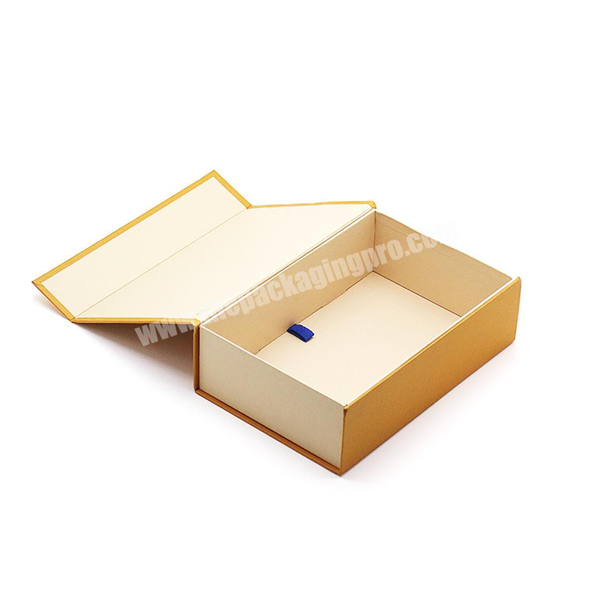 2022 Manufacturer Wholesale Luxury Foldable Rigid custom boxes for gift sets magnetic gift box
