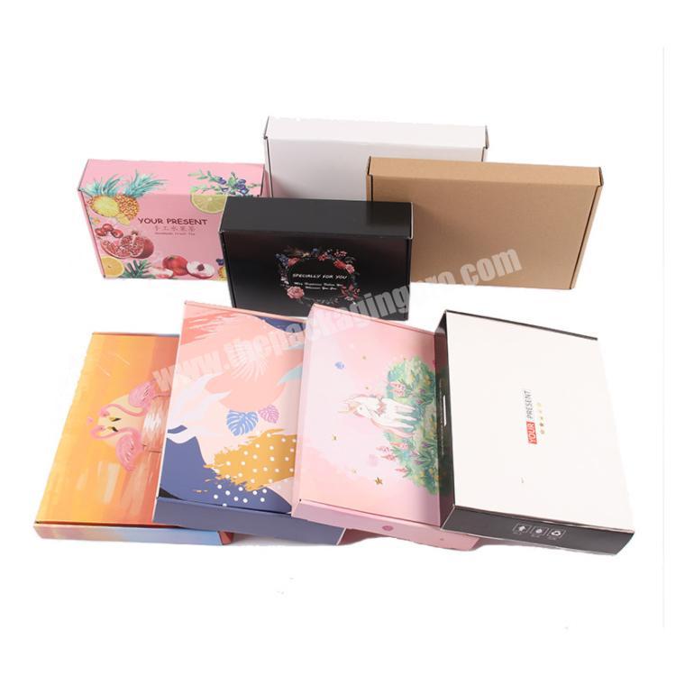 2022 advanced technology Baby Clothes Shipping Corrugated Paper Mailer Cardboard Carton mailer box free design