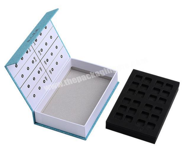 2022 new arrival free simple elegant folding custom boxes