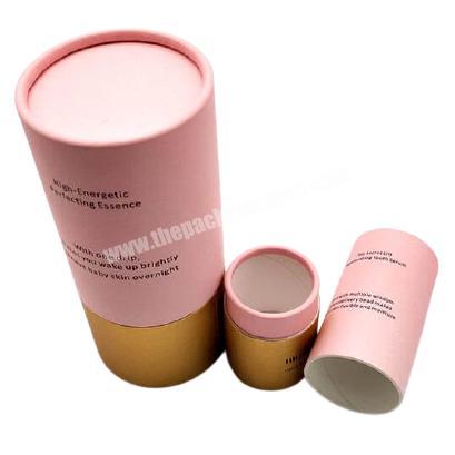 30ML 50ML 100ML Pink Packaging Gift Perfume Boxes Cylinder Perfume Box With Custom Logo
