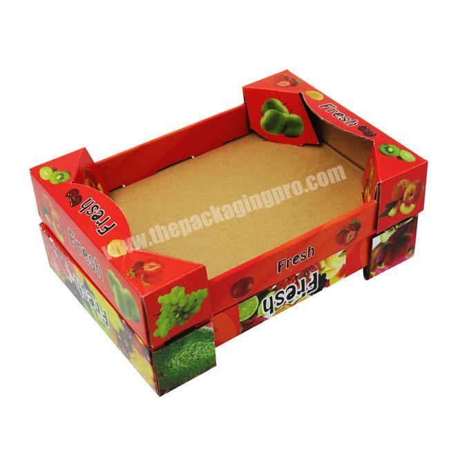 5-Ply Corrugated Fruit Carton Box,Corrugated Carton Packaging For Litchi