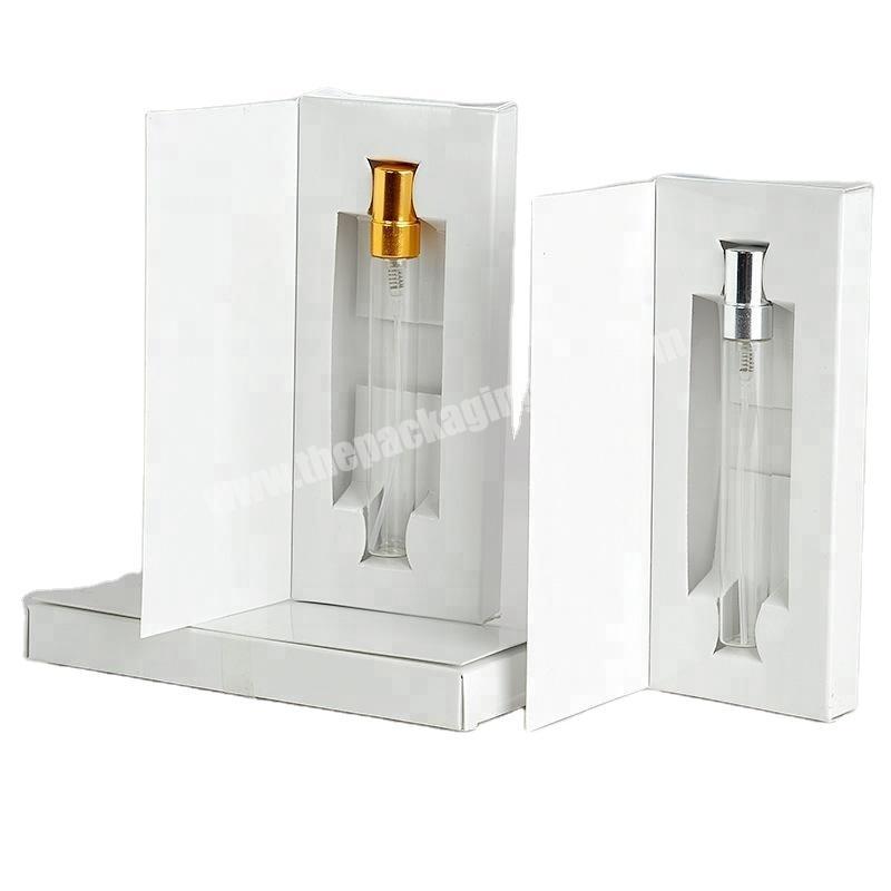 5ml 10ml perfume spray bottle perfume sample tube paper packaging box